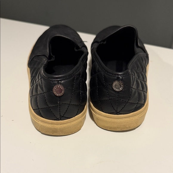 Steve Madden Black Quilted Loafers - Picture 3 of 3